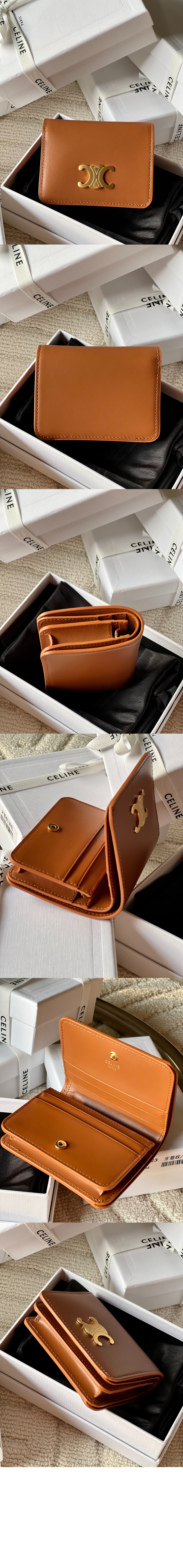 미러급레플리카사이트 | 명품레플리카 전문 쇼핑몰  | 하이퀄 - 트리옹프 컴팩트 지갑 샤이니 카프스킨 10K623 &gt; 셀린느