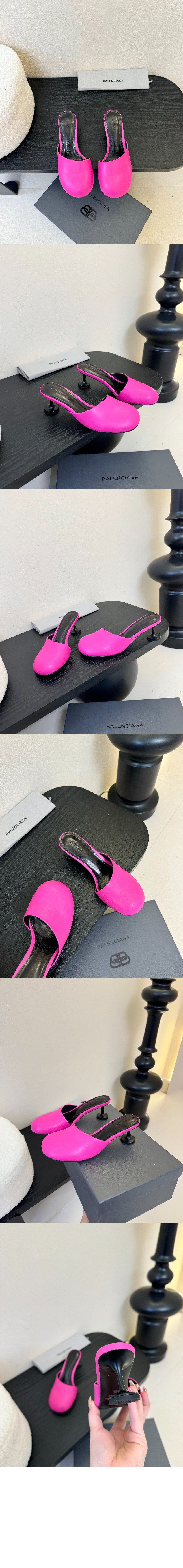 미러급레플리카사이트 | 명품레플리카 전문 쇼핑몰  | 하이퀄 - 레이디 레더 뮬 힐 701921 &gt; 발렌시아가