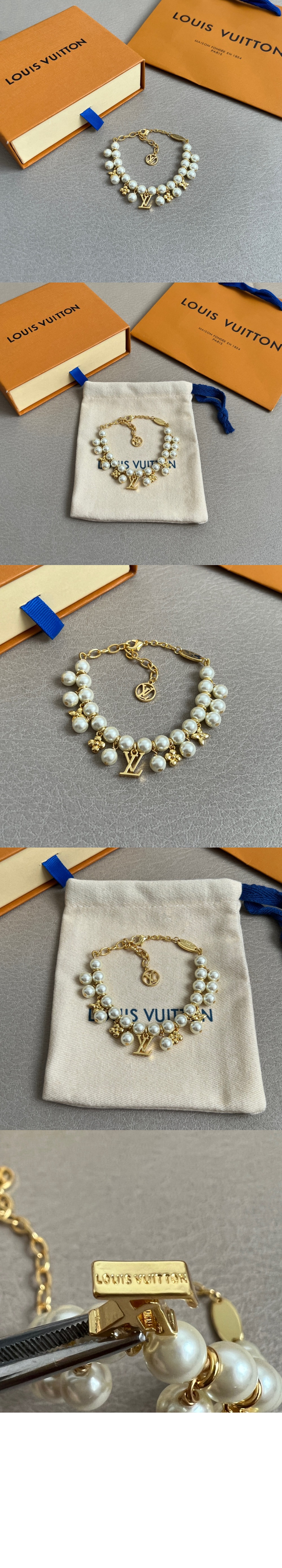 미러급레플리카사이트 | 명품레플리카 전문 쇼핑몰  | 하이퀄 - 펄 리버 팔찌 M1685A &gt; 루이비통