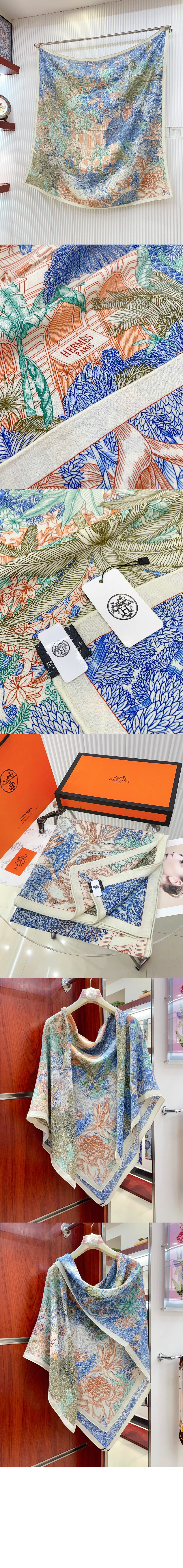 미러급레플리카사이트 | 명품레플리카 전문 쇼핑몰  | 하이퀄 - Faubourg Tropical 숄 140 &gt; 에르메스