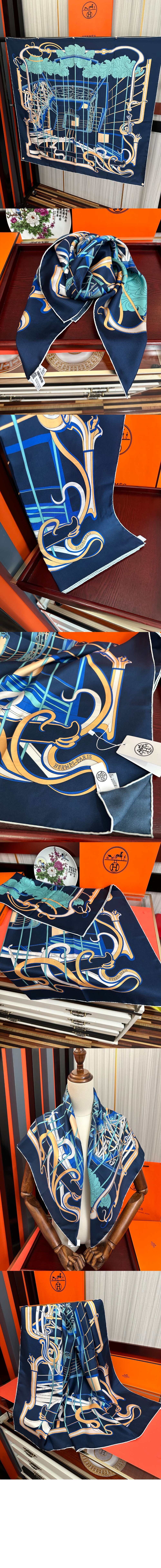 미러급레플리카사이트 | 명품레플리카 전문 쇼핑몰  | 하이퀄 - La Ligne Coup de Fouet 스카프 90 &gt; 에르메스