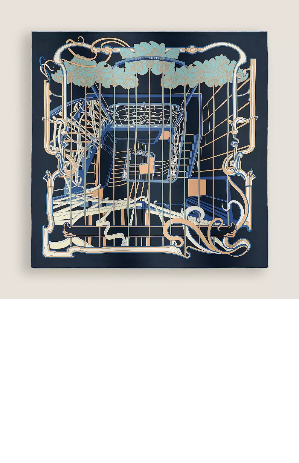 미러급레플리카사이트 | 명품레플리카 전문 쇼핑몰  | 하이퀄 - La Ligne Coup de Fouet 스카프 90 &gt; 에르메스