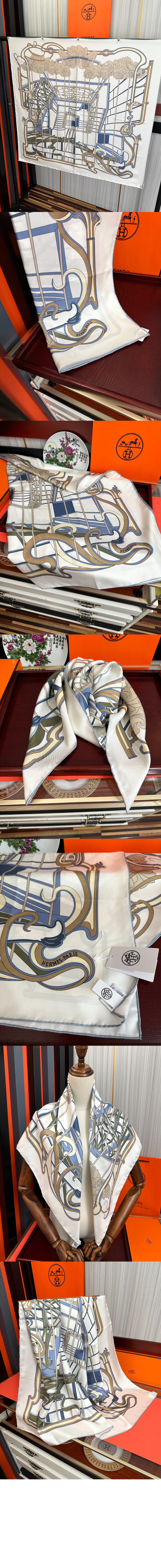 미러급레플리카사이트 | 명품레플리카 전문 쇼핑몰  | 하이퀄 - La Ligne Coup de Fouet 스카프 90 &gt; 에르메스