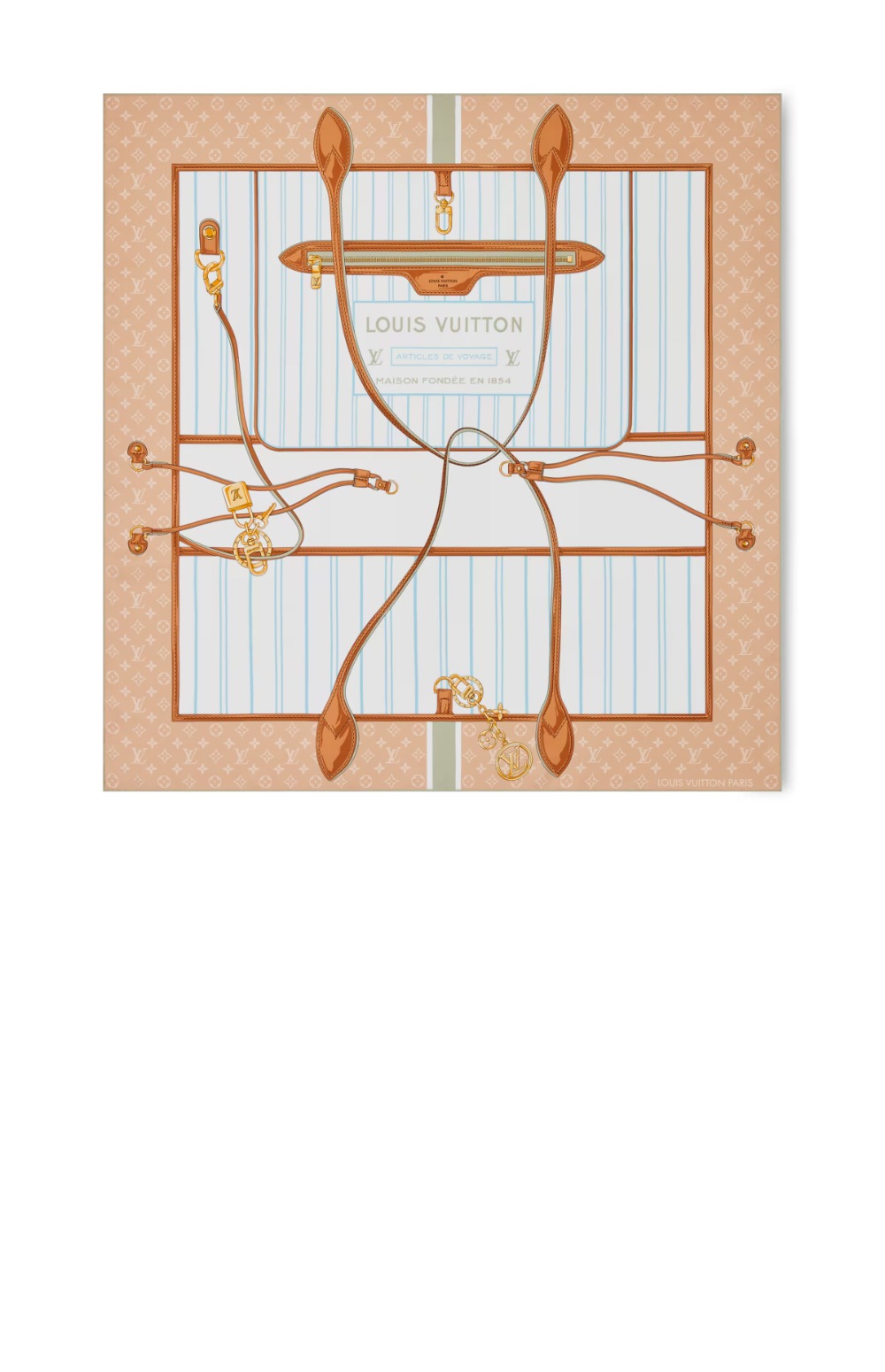 미러급레플리카사이트 | 명품레플리카 전문 쇼핑몰  | 하이퀄 - 마이 네버풀 스퀘어 90 M96535 &gt; 루이비통