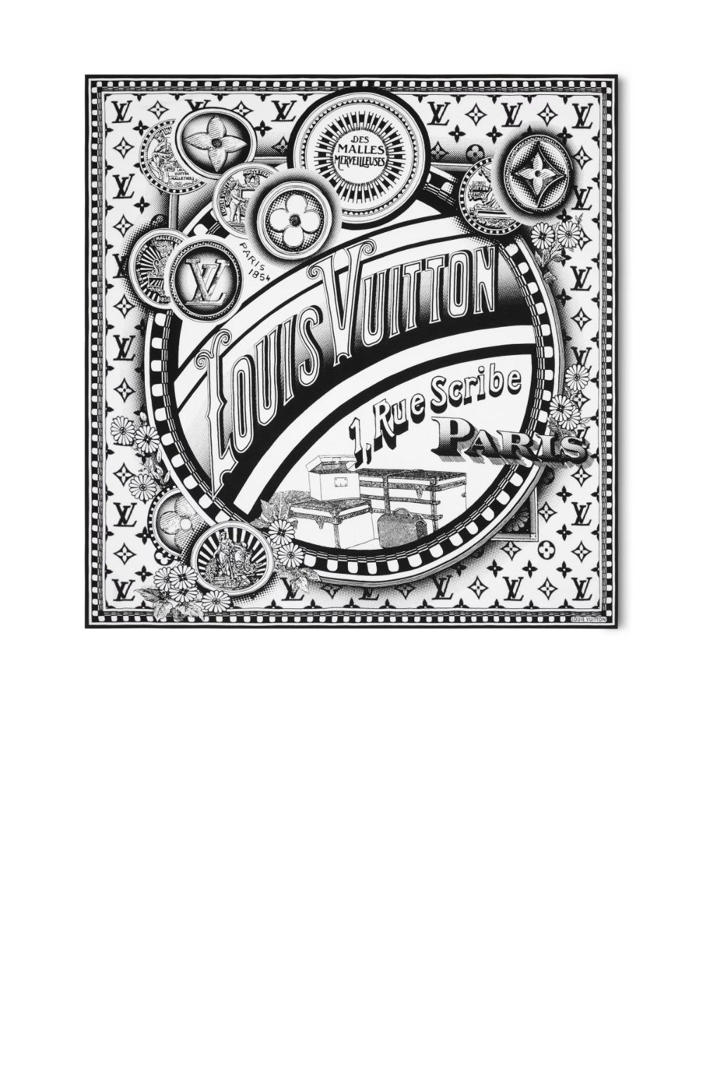 미러급레플리카사이트 | 명품레플리카 전문 쇼핑몰  | 하이퀄 - 말 메 르뵈이외즈 스퀘어 90 M94988 &gt; 루이비통