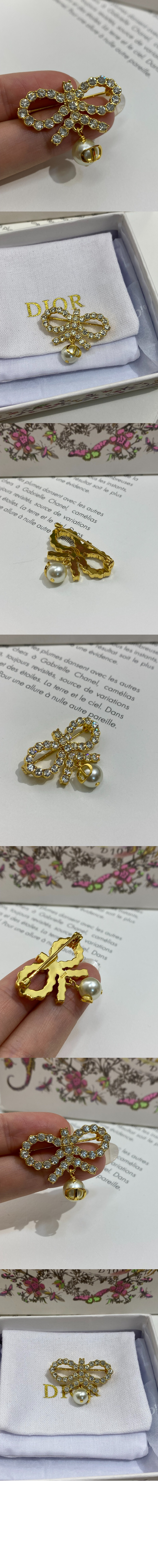 미러급레플리카사이트 | 명품레플리카 전문 쇼핑몰  | 하이퀄 - Le Nœud de Dior 브로치 V1631 > 디올