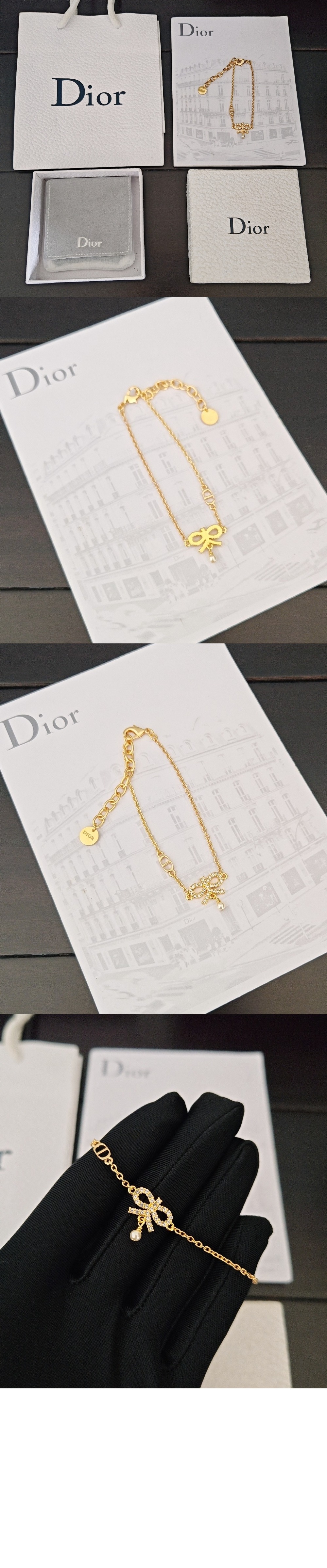 미러급레플리카사이트 | 명품레플리카 전문 쇼핑몰  | 하이퀄 - Le Nœud de Dior 팔찌 B3020 &gt; 디올