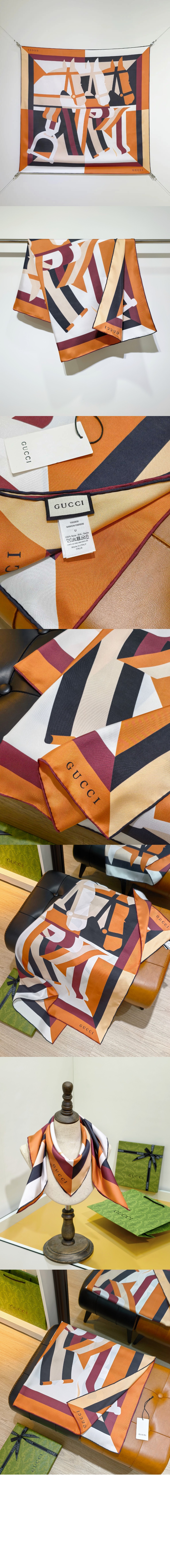 미러급레플리카사이트 | 명품레플리카 전문 쇼핑몰  | 하이퀄 - 프린트 실크 까레 811167 > 구찌