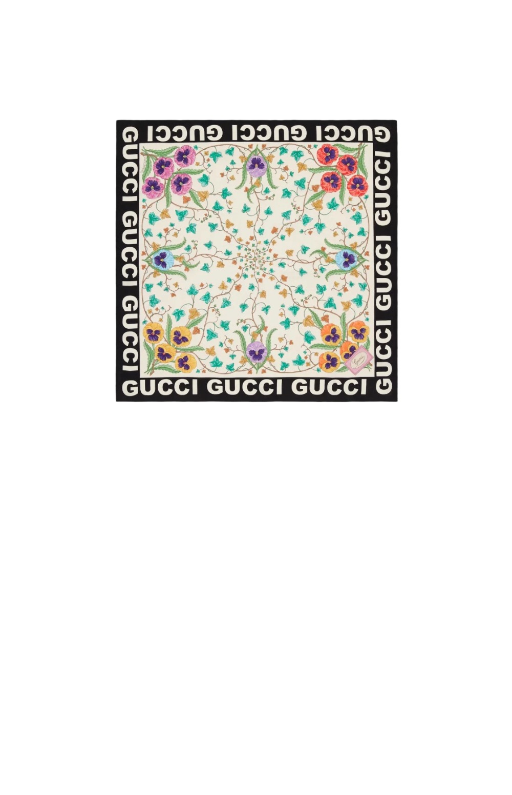 미러급레플리카사이트 | 명품레플리카 전문 쇼핑몰  | 하이퀄 - 플라워 프린트 실크 스카프 743876 &gt; 구찌