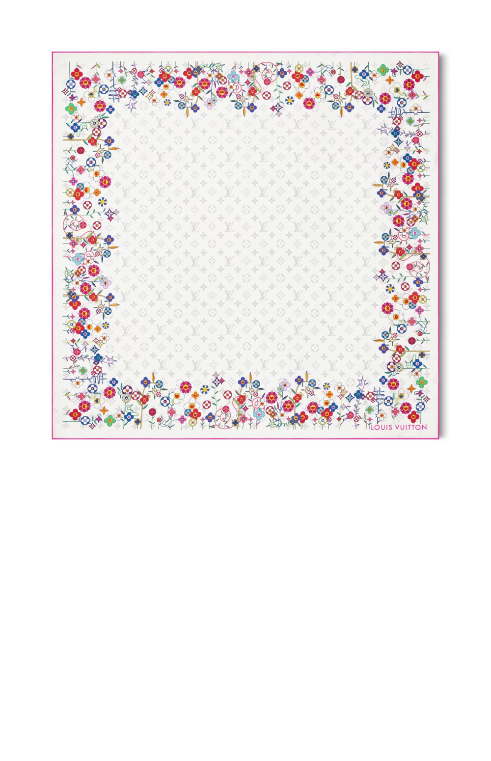 미러급레플리카사이트 | 명품레플리카 전문 쇼핑몰  | 하이퀄 - LV x TM 모노그램 슈퍼플랫 플라워 스퀘어 90 M96263 &gt; 루이비통