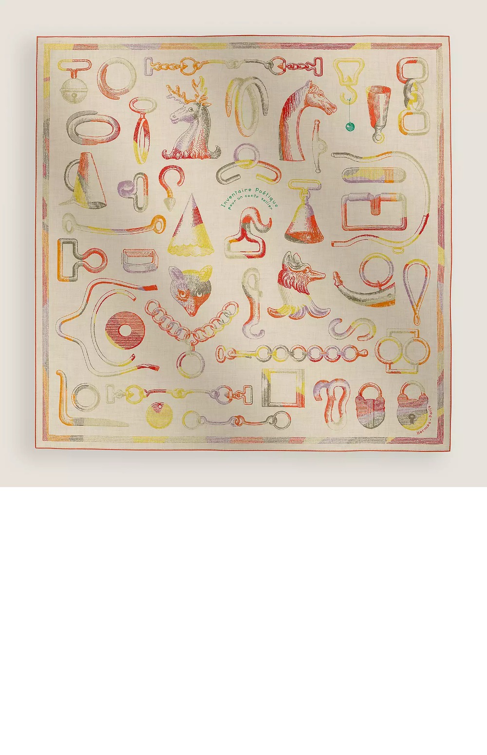 미러급레플리카사이트 | 명품레플리카 전문 쇼핑몰  | 하이퀄 - Inventaire Poetique pour un Conte Sellier  스카프 90 &gt; 에르메스