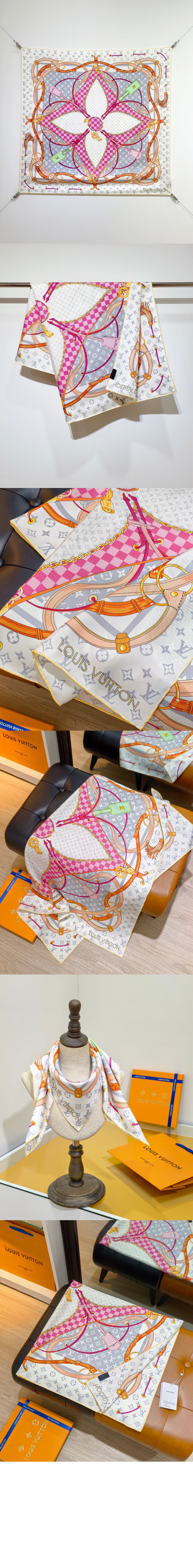 미러급레플리카사이트 | 명품레플리카 전문 쇼핑몰  | 하이퀄 - 플라워 앤드 스트랩 스퀘어 90 &gt; 루이비통