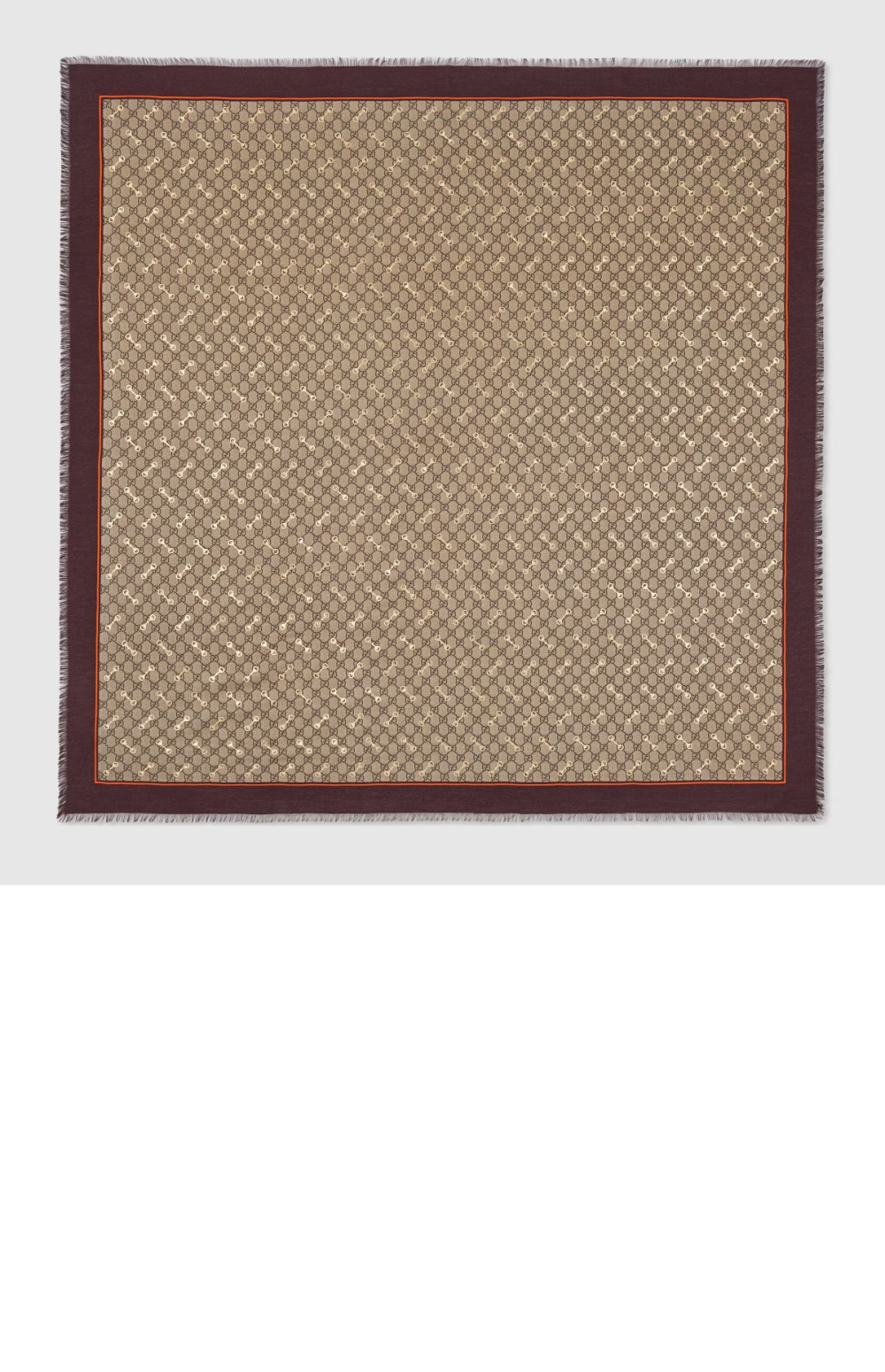 미러급레플리카사이트 | 명품레플리카 전문 쇼핑몰  | 하이퀄 - GG 프린트 홀스빗 실크 숄 662577 > 구찌