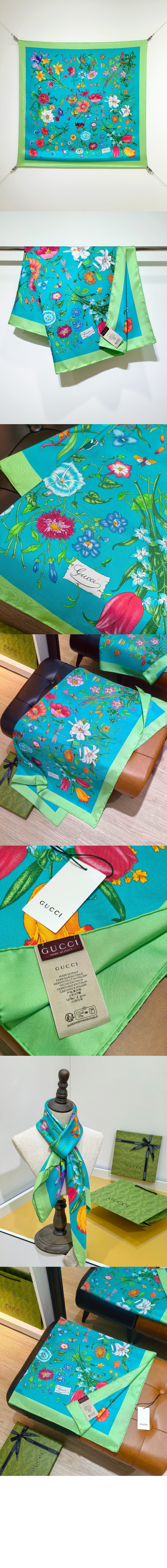 미러급레플리카사이트 | 명품레플리카 전문 쇼핑몰  | 하이퀄 - 프린트 실크 까레  823486 &gt; 구찌