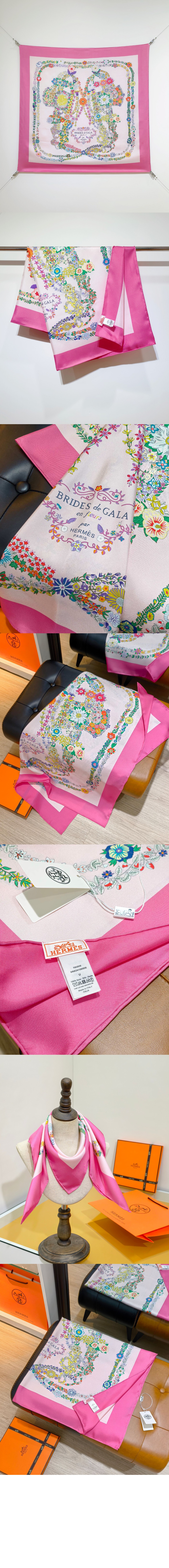 미러급레플리카사이트 | 명품레플리카 전문 쇼핑몰  | 하이퀄 - Brides de Gala en Fleurs 스카프 90 &gt; 에르메스