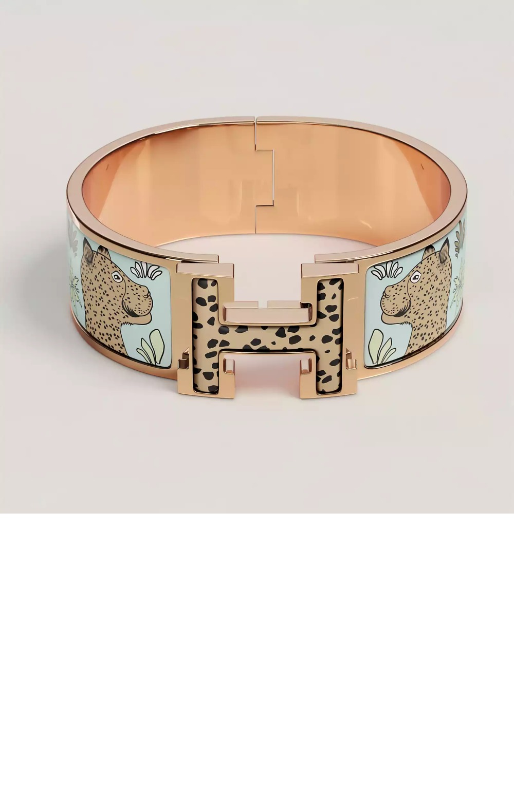 미러급레플리카사이트 | 명품레플리카 전문 쇼핑몰  | 하이퀄 - Clic Clac H Les Leopards 팔찌 &gt; 에르메스