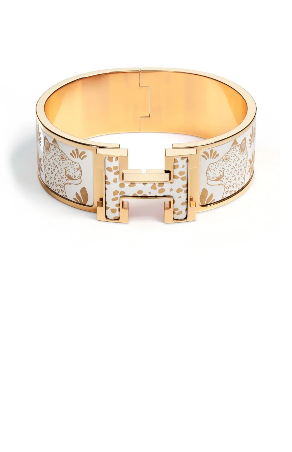 미러급레플리카사이트 | 명품레플리카 전문 쇼핑몰  | 하이퀄 - Clic Clac H Les Leopards 팔찌 &gt; 에르메스