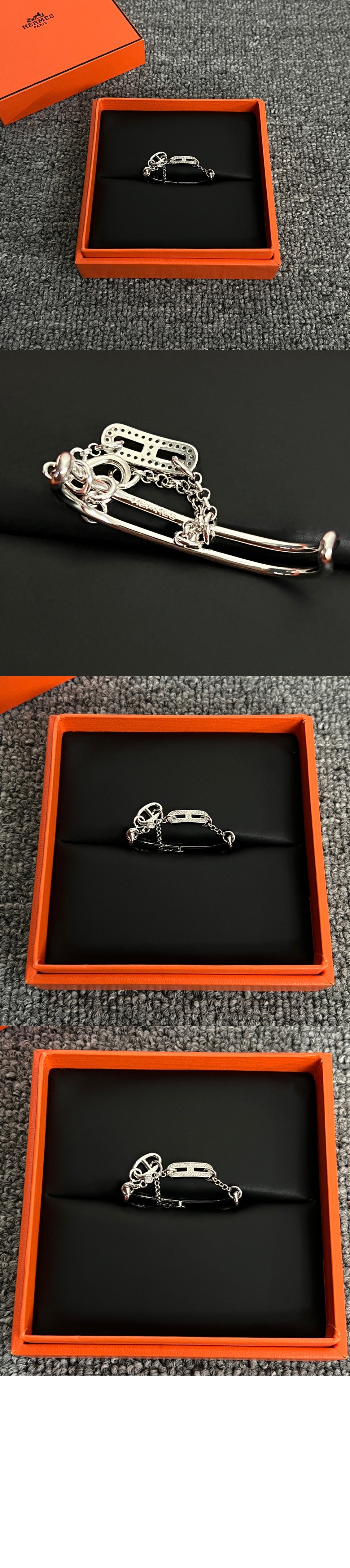 미러급레플리카사이트 | 명품레플리카 전문 쇼핑몰  | 하이퀄 - Chaine d Ancre Chaos 더블 링 &gt; 에르메스