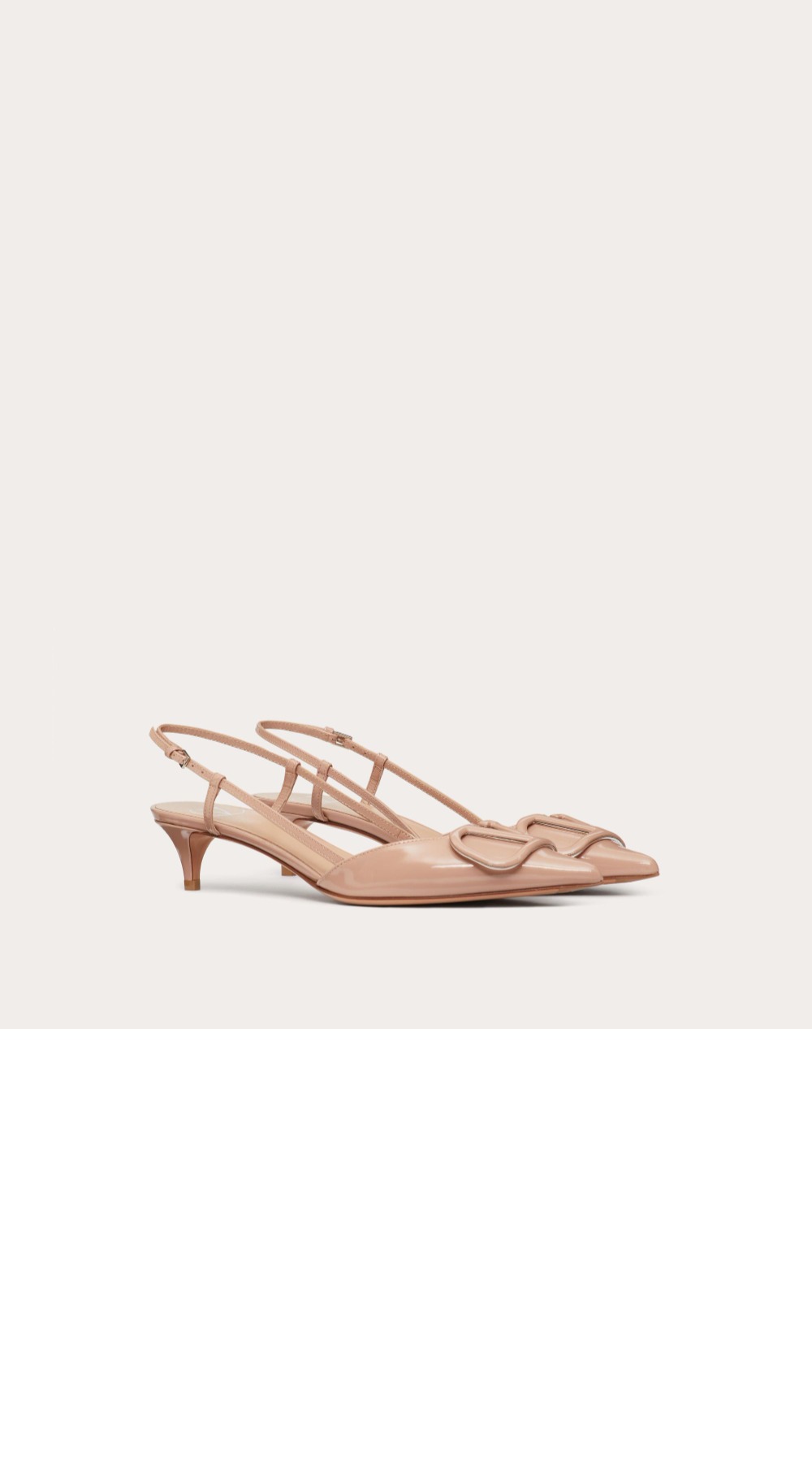 미러급레플리카사이트 | 명품레플리카 전문 쇼핑몰  | 하이퀄 - 페이턴트 가죽 브이로고 시그니처 슬링백 펌프스 &gt; 발렌티노