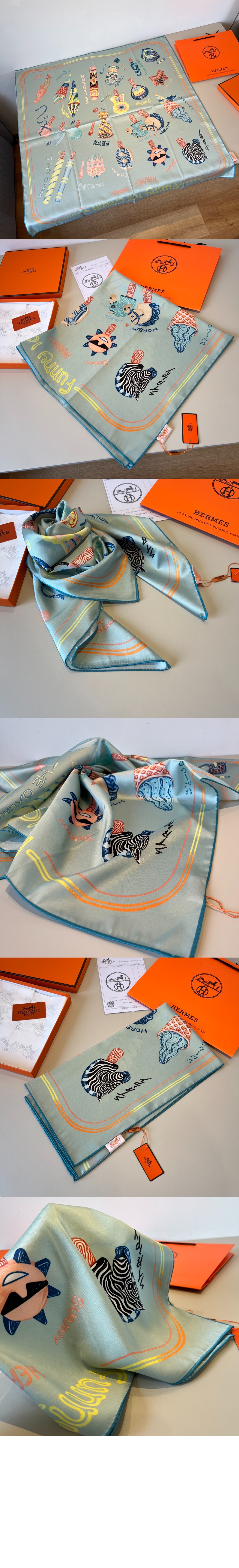 미러급레플리카사이트 | 명품레플리카 전문 쇼핑몰  | 하이퀄 - Funny Ice Cream 스카프 90 &gt; 에르메스