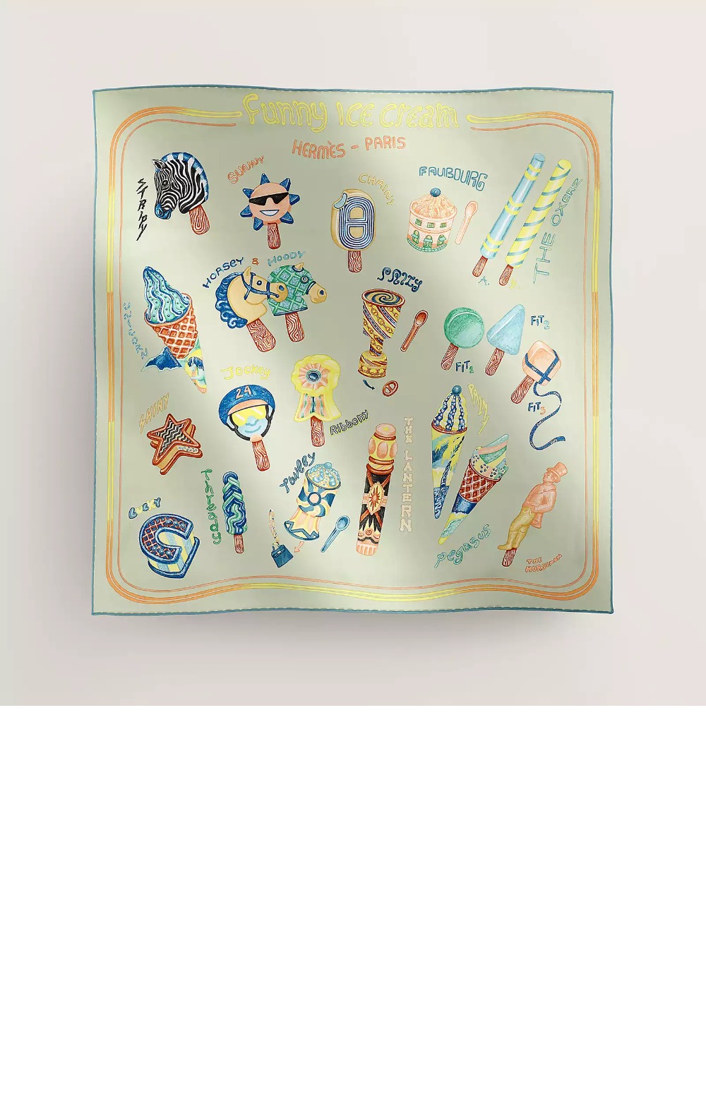 미러급레플리카사이트 | 명품레플리카 전문 쇼핑몰  | 하이퀄 - Funny Ice Cream 스카프 90 &gt; 에르메스