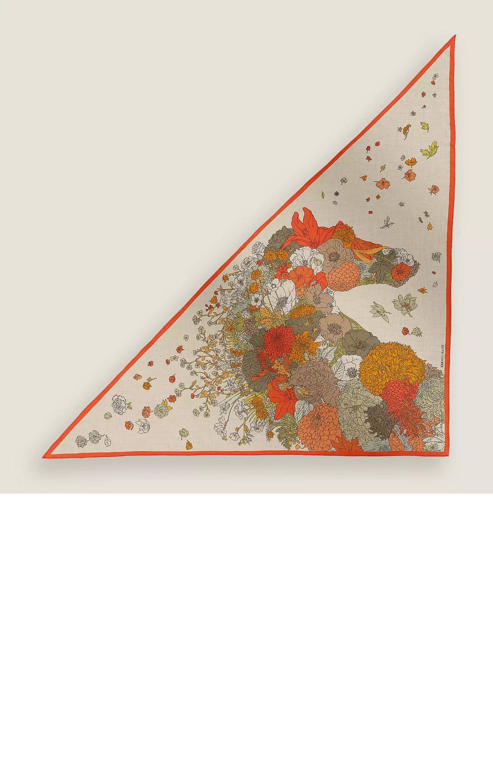 미러급레플리카사이트 | 명품레플리카 전문 쇼핑몰  | 하이퀄 - Gentle Floral Cloak 자이언트 트라이앵글 &gt; 에르메스