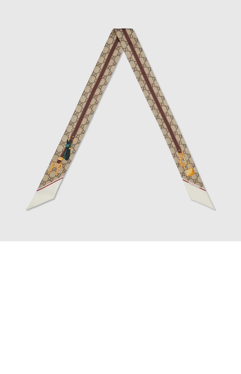 미러급레플리카사이트 | 명품레플리카 전문 쇼핑몰  | 하이퀄 - 프린트 실크 트윌 넥 보우 784959 &gt; 구찌