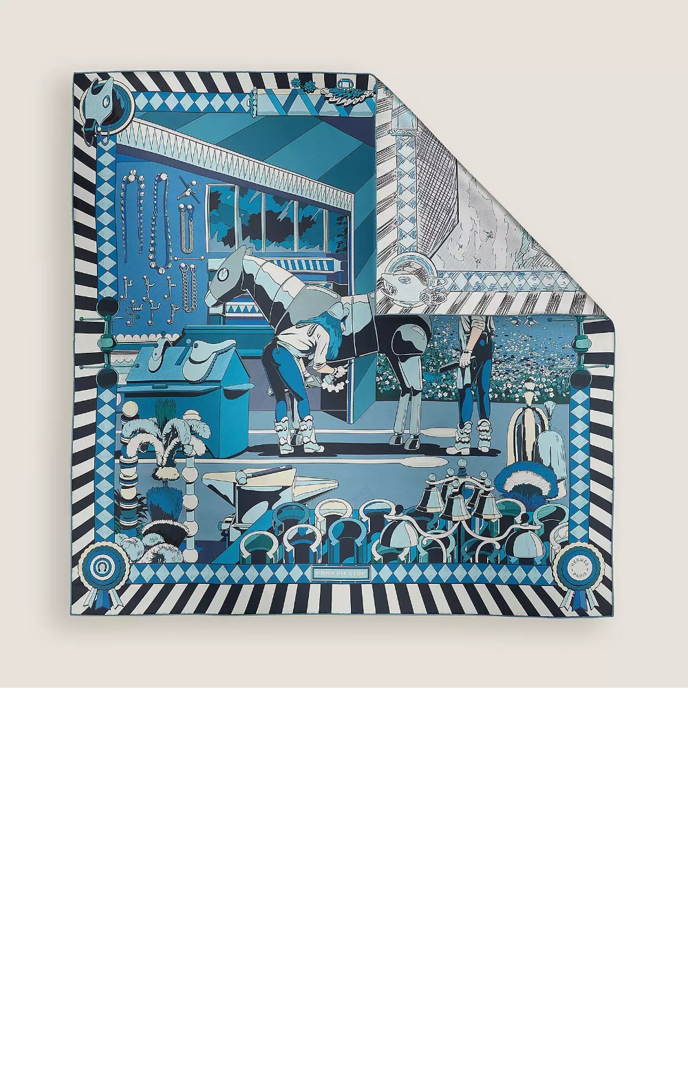 미러급레플리카사이트 | 명품레플리카 전문 쇼핑몰  | 하이퀄 - Pony Pit Stop 더블 페이스 스카프 90 &gt; 에르메스