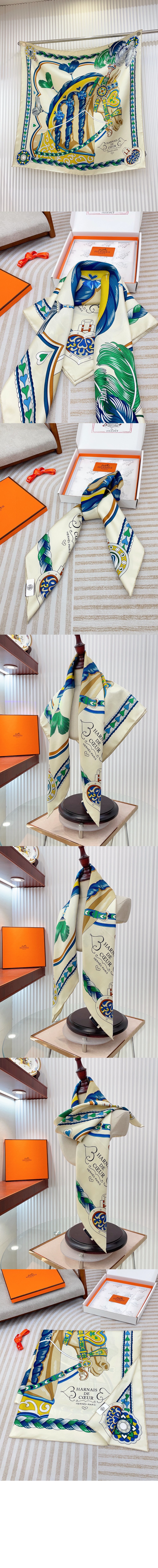 미러급레플리카사이트 | 명품레플리카 전문 쇼핑몰  | 하이퀄 - Harnais de Coeur 스카프 90 &gt; 에르메스