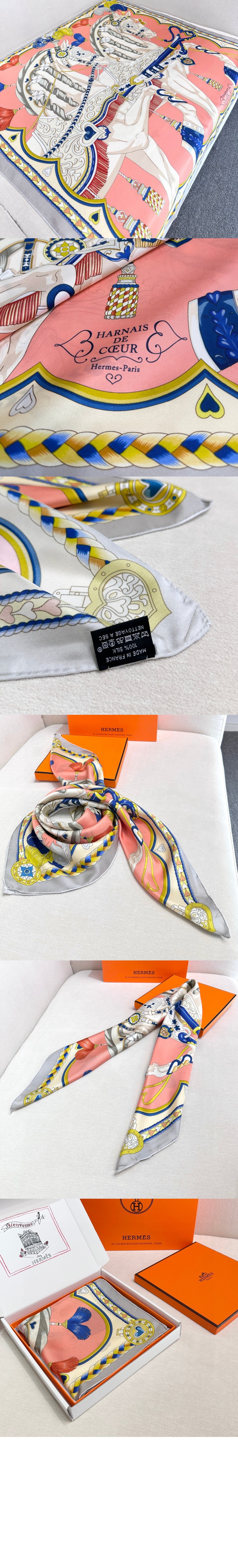 미러급레플리카사이트 | 명품레플리카 전문 쇼핑몰  | 하이퀄 - Harnais de Coeur 스카프 90 &gt; 에르메스