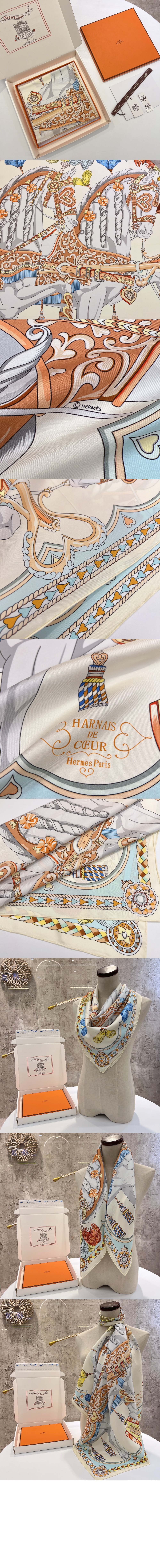 미러급레플리카사이트 | 명품레플리카 전문 쇼핑몰  | 하이퀄 - Harnais de Coeur 스카프 90 &gt; 에르메스