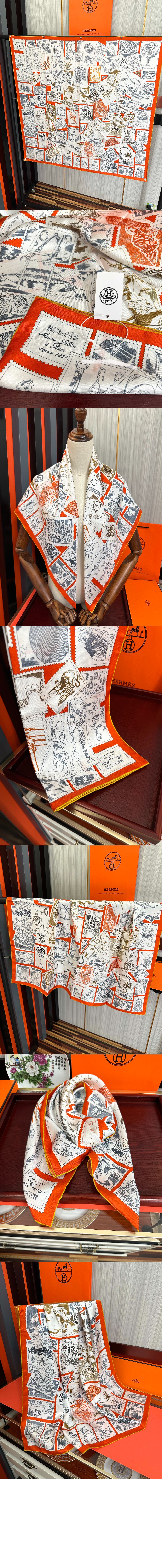 미러급레플리카사이트 | 명품레플리카 전문 쇼핑몰  | 하이퀄 - Le Philateliste du Faubourg 스카프 90 &gt; 에르메스
