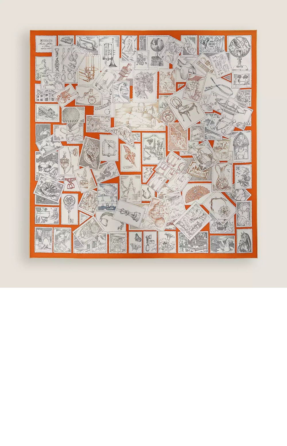 미러급레플리카사이트 | 명품레플리카 전문 쇼핑몰  | 하이퀄 - Le Philateliste du Faubourg 스카프 90 &gt; 에르메스