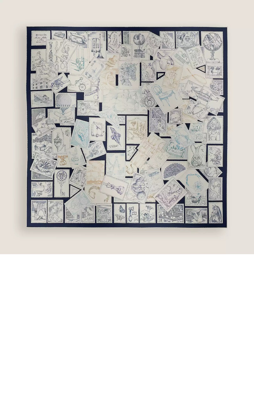 미러급레플리카사이트 | 명품레플리카 전문 쇼핑몰  | 하이퀄 - Le Philateliste du Faubourg 스카프 90 &gt; 에르메스