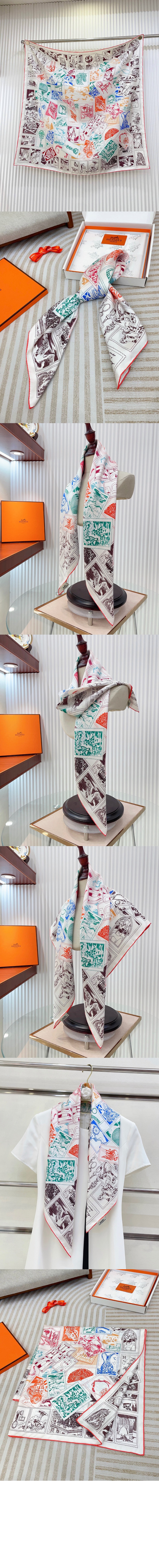 미러급레플리카사이트 | 명품레플리카 전문 쇼핑몰  | 하이퀄 - Le Philateliste du Faubourg 스카프 90 &gt; 에르메스