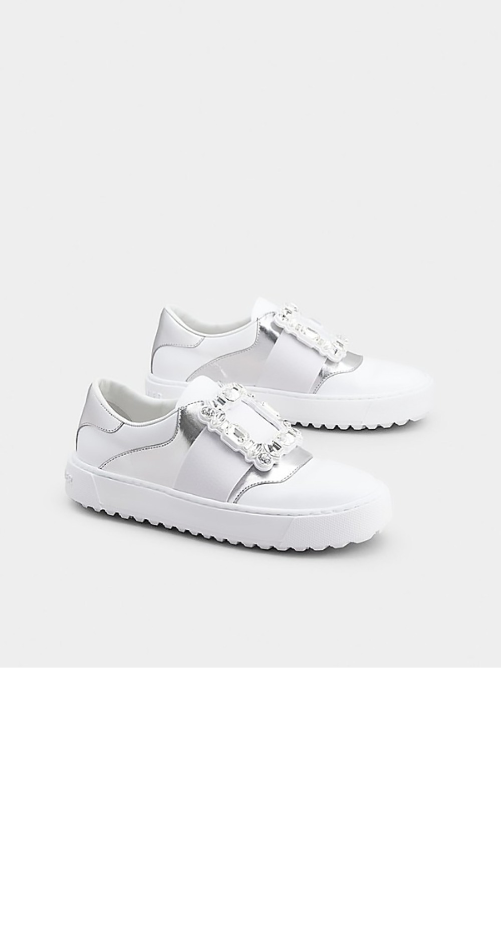 미러급레플리카사이트 | 명품레플리카 전문 쇼핑몰  | 하이퀄 - 다이아몬드 버클 가죽 스니커즈 6873 > 로저비비에