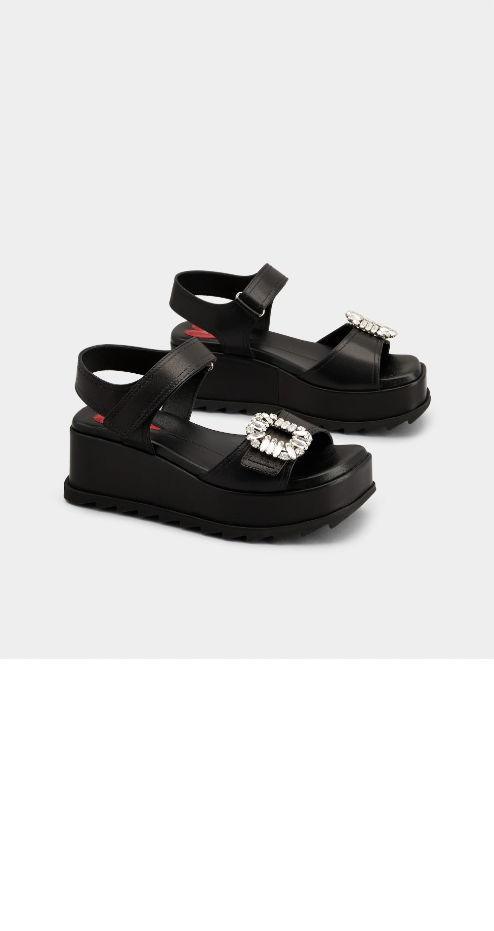 미러급레플리카사이트 | 명품레플리카 전문 쇼핑몰  | 하이퀄 - 슬라이디 비브 가죽 웨지 샌들 7754 > 로저비비에