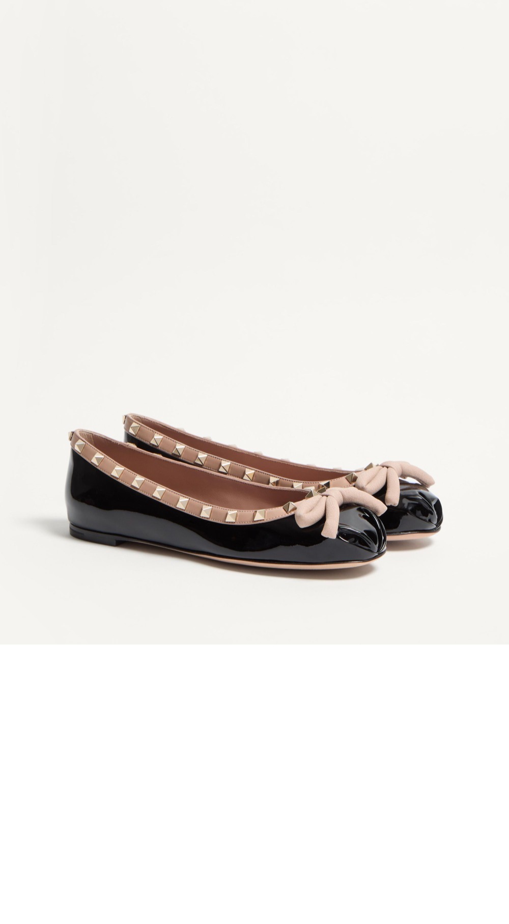 미러급레플리카사이트 | 명품레플리카 전문 쇼핑몰  | 하이퀄 - 락스터드 페이턴트 가죽 발레리나 &gt; 발렌티노