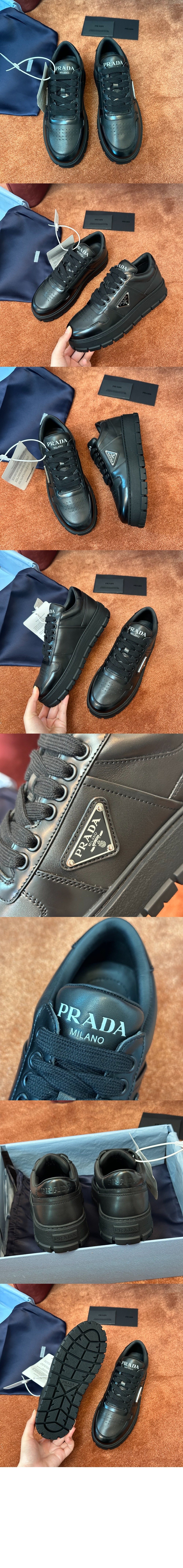미러급레플리카사이트 | 명품레플리카 전문 쇼핑몰  | 하이퀄 - 가죽 스니커즈 2EG452 &gt; 프라다