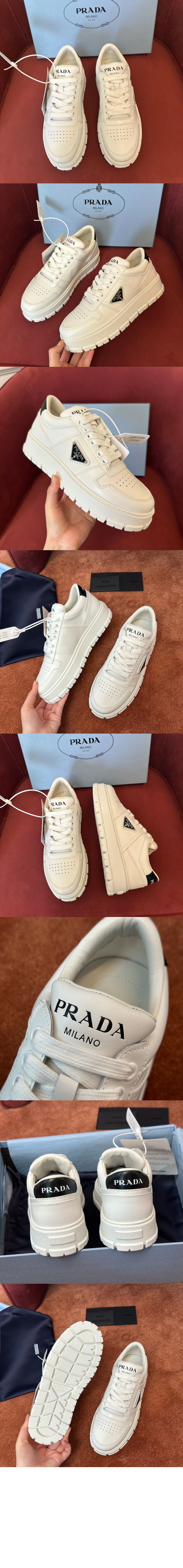미러급레플리카사이트 | 명품레플리카 전문 쇼핑몰  | 하이퀄 - 가죽 스니커즈 2EG452 &gt; 프라다