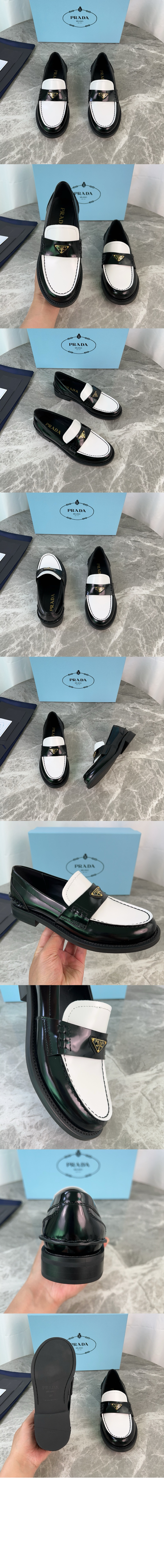 미러급레플리카사이트 | 명품레플리카 전문 쇼핑몰  | 하이퀄 - 브러쉬드 가죽 로퍼 1D813N &gt; 프라다