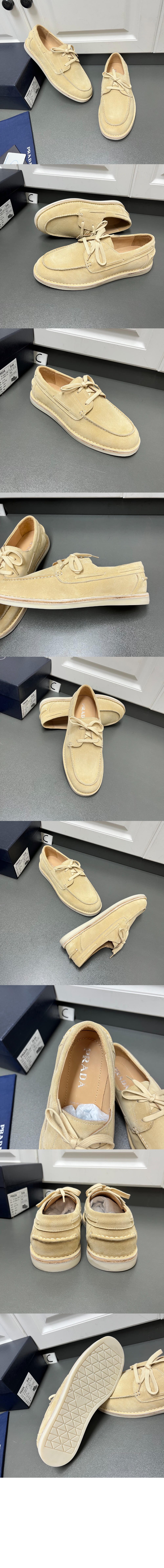 미러급레플리카사이트 | 명품레플리카 전문 쇼핑몰  | 하이퀄 - 스웨이드 레이스업 슈즈 2EC137 &gt; 프라다