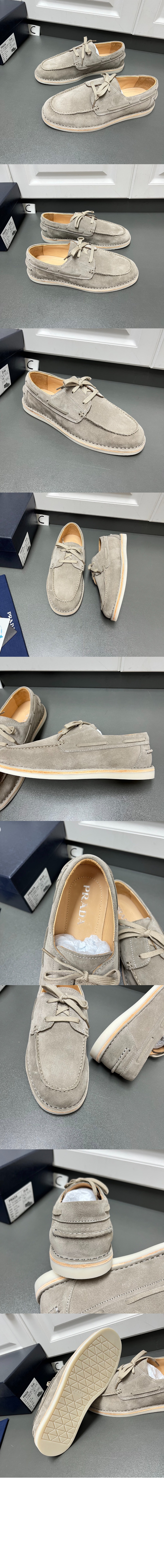 미러급레플리카사이트 | 명품레플리카 전문 쇼핑몰  | 하이퀄 - 스웨이드 레이스업 슈즈 2EC137 &gt; 프라다