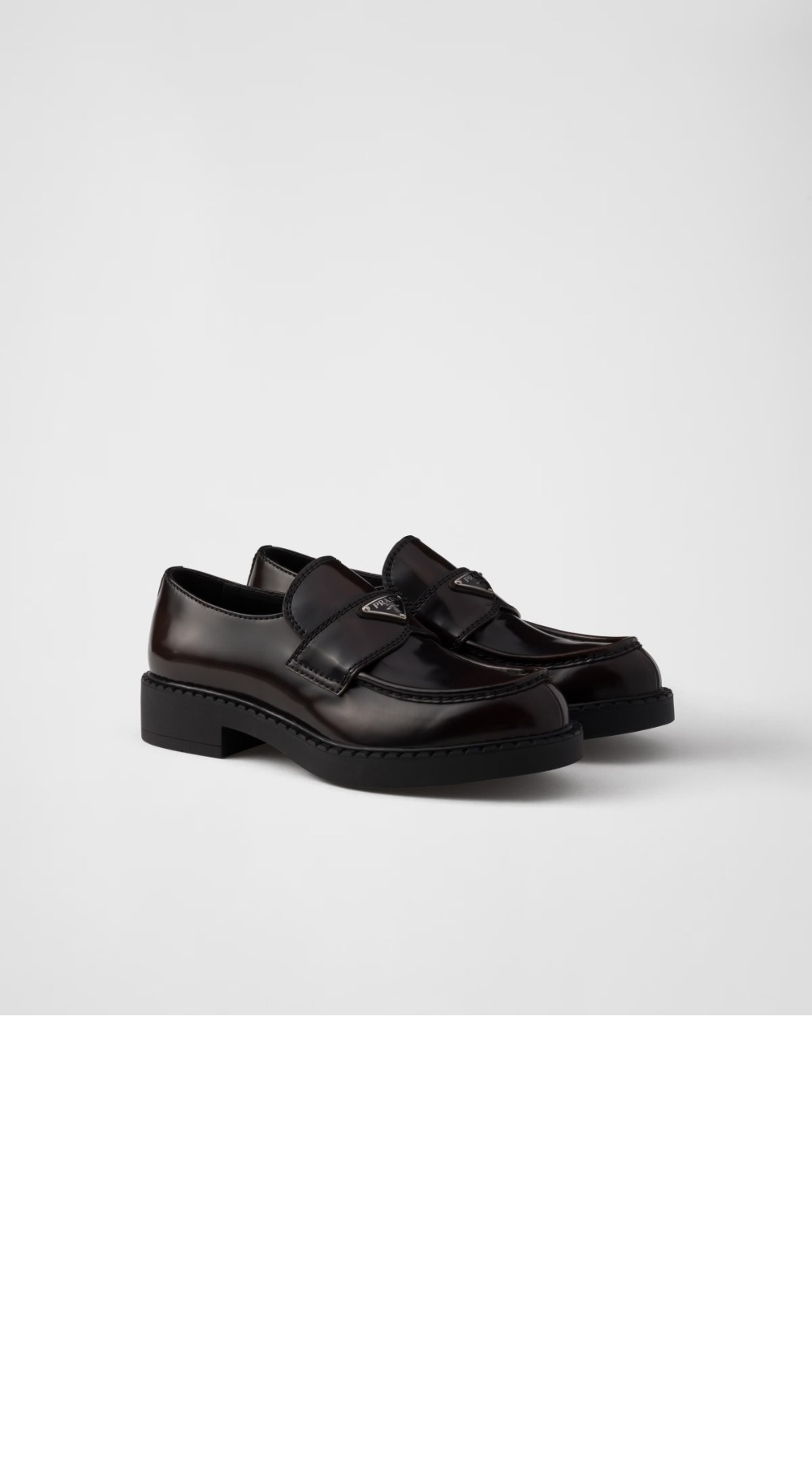 미러급레플리카사이트 | 명품레플리카 전문 쇼핑몰  | 하이퀄 - 초콜릿 브러시드 가죽 로퍼 2DE127 > 프라다