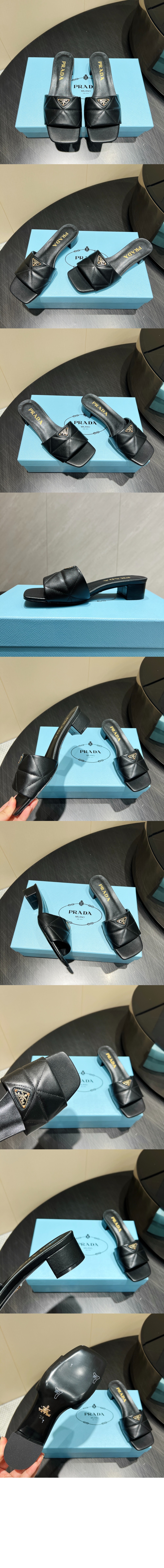 미러급레플리카사이트 | 명품레플리카 전문 쇼핑몰  | 하이퀄 - 퀼팅 나파 뮬 1XX656 > 프라다