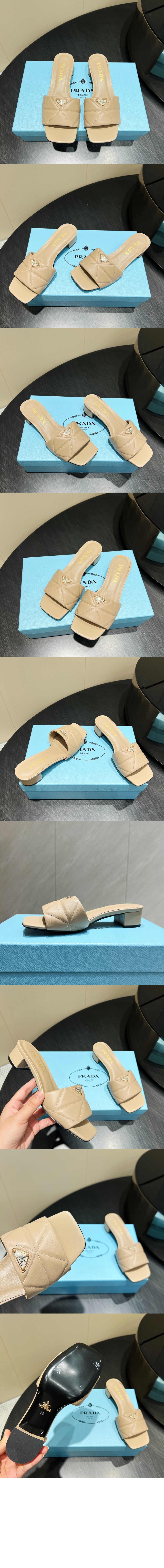 미러급레플리카사이트 | 명품레플리카 전문 쇼핑몰  | 하이퀄 - 퀼팅 나파 뮬 1XX656 > 프라다