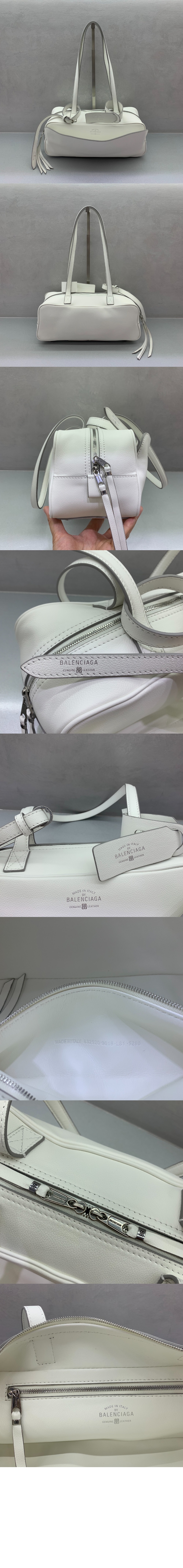 미러급레플리카사이트 | 명품레플리카 전문 쇼핑몰  | 하이퀄 - 캐리 볼링백 스몰 화이트 832920 &gt; 발렌시아가