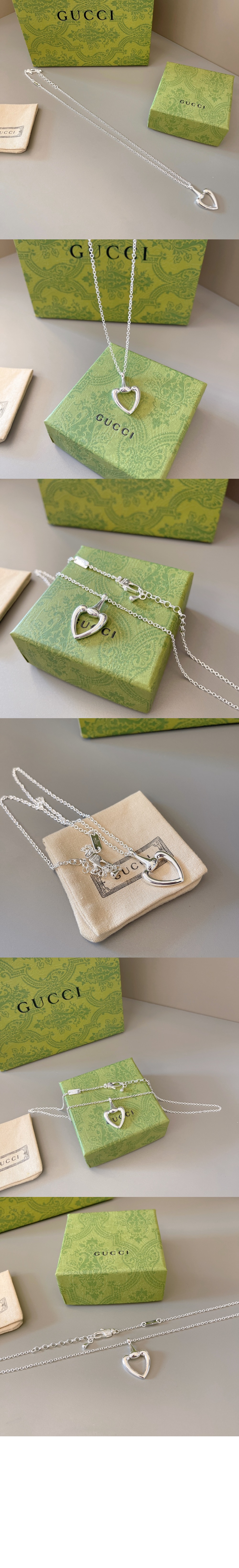 미러급레플리카사이트 | 명품레플리카 전문 쇼핑몰  | 하이퀄 - 하트 펜던트 목걸이 814785 &gt; 구찌