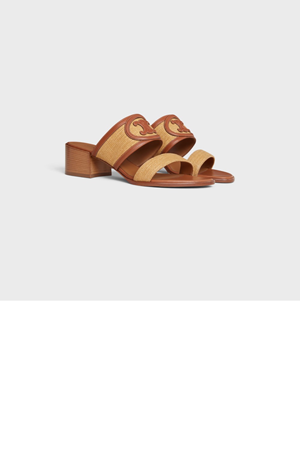 미러급레플리카사이트 | 명품레플리카 전문 쇼핑몰  | 하이퀄 - 아폴린 라피아 카프스킨 뮬 샌들 359902 > 셀린느