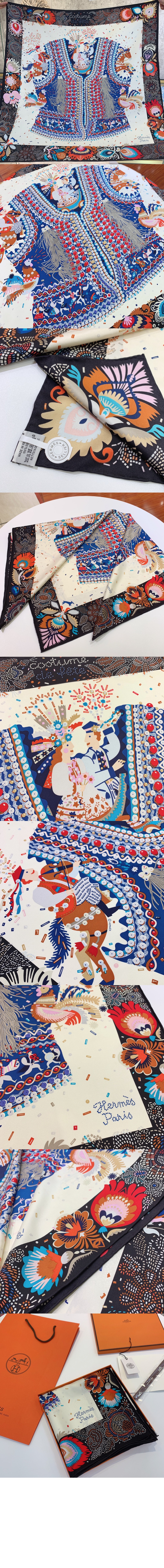 미러급레플리카사이트 | 명품레플리카 전문 쇼핑몰  | 하이퀄 - Costume de Fete 스카프  90 &gt; 에르메스